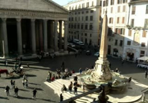 Imagen de vista previa de la cámara web Rome - Pantheon